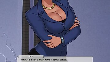 뜨거운 섹시한 여자,포르노 만화