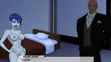 뜨거운 섹시한 여자,bdsm 헨타이