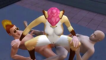 yiff poilu porno,baise de groupe