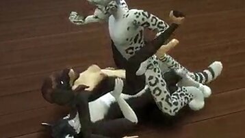 хентай монстр 3д,групповуха