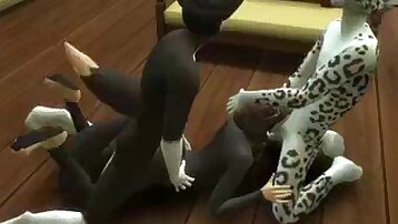 hentai monster 3d,gangbang