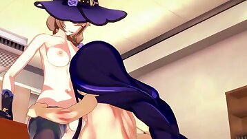 genshin vpliv hentai,tranny shemale