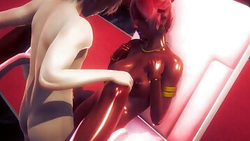 무수정 만화,헨타이 게임